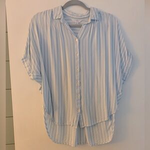 Time&Tru Striped Blouse